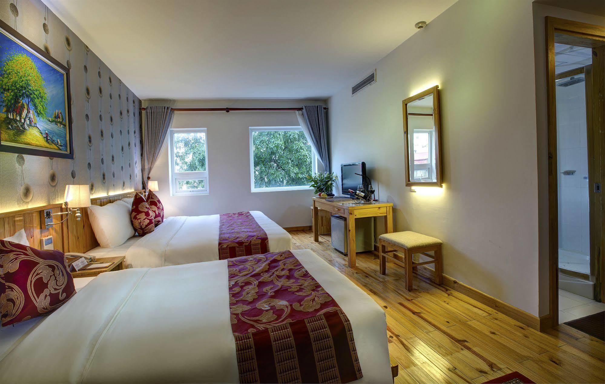 Viet View Hotel & Spa Ханой Экстерьер фото